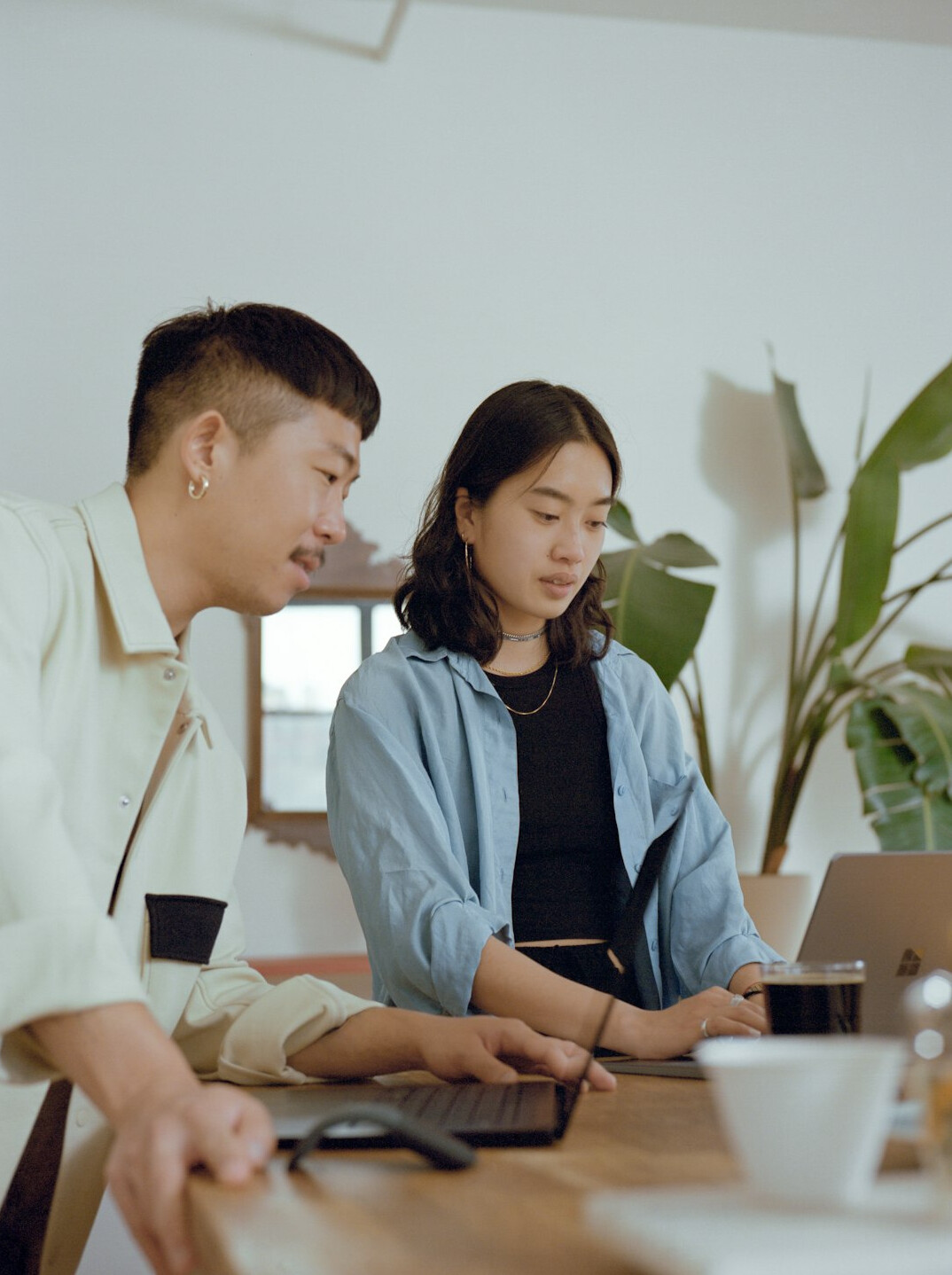 developers collaborating on project