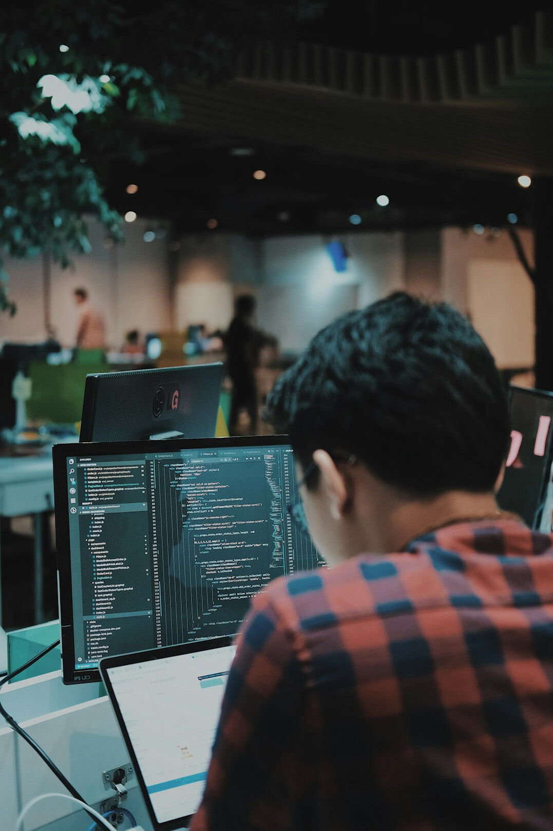 corporate software development team
