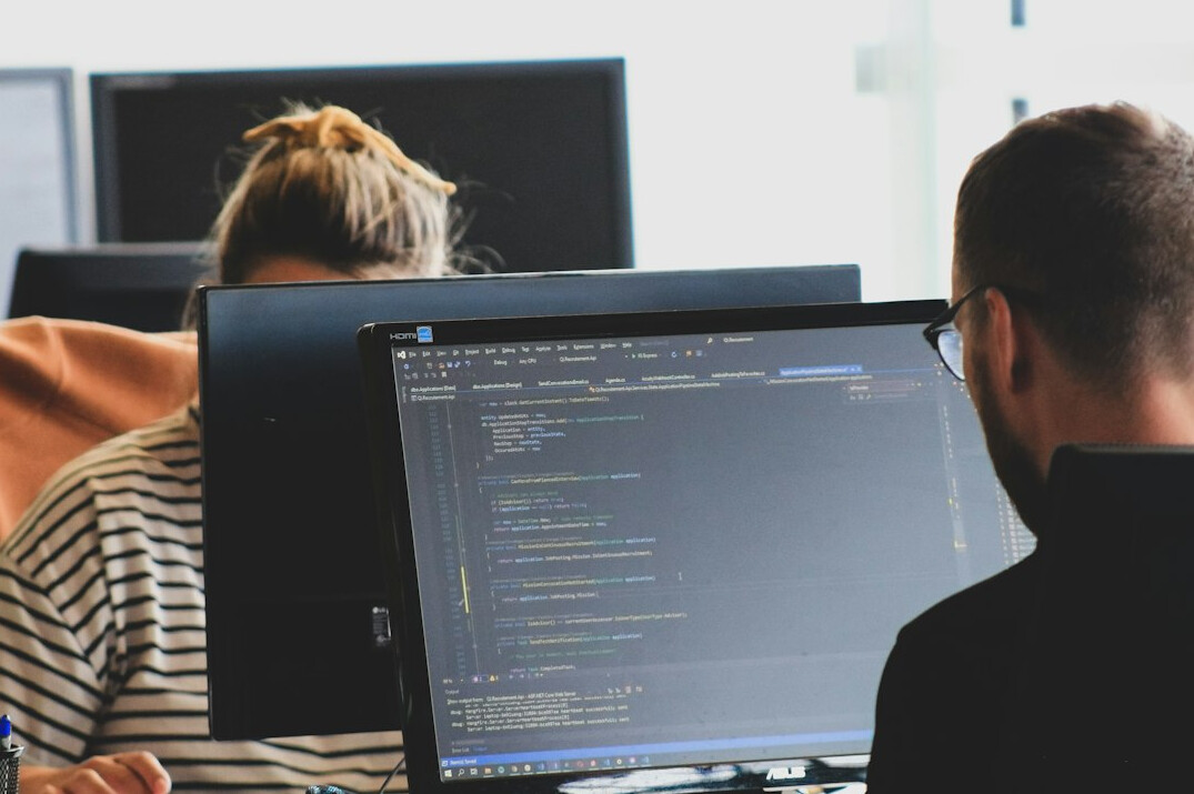 corporate software development team